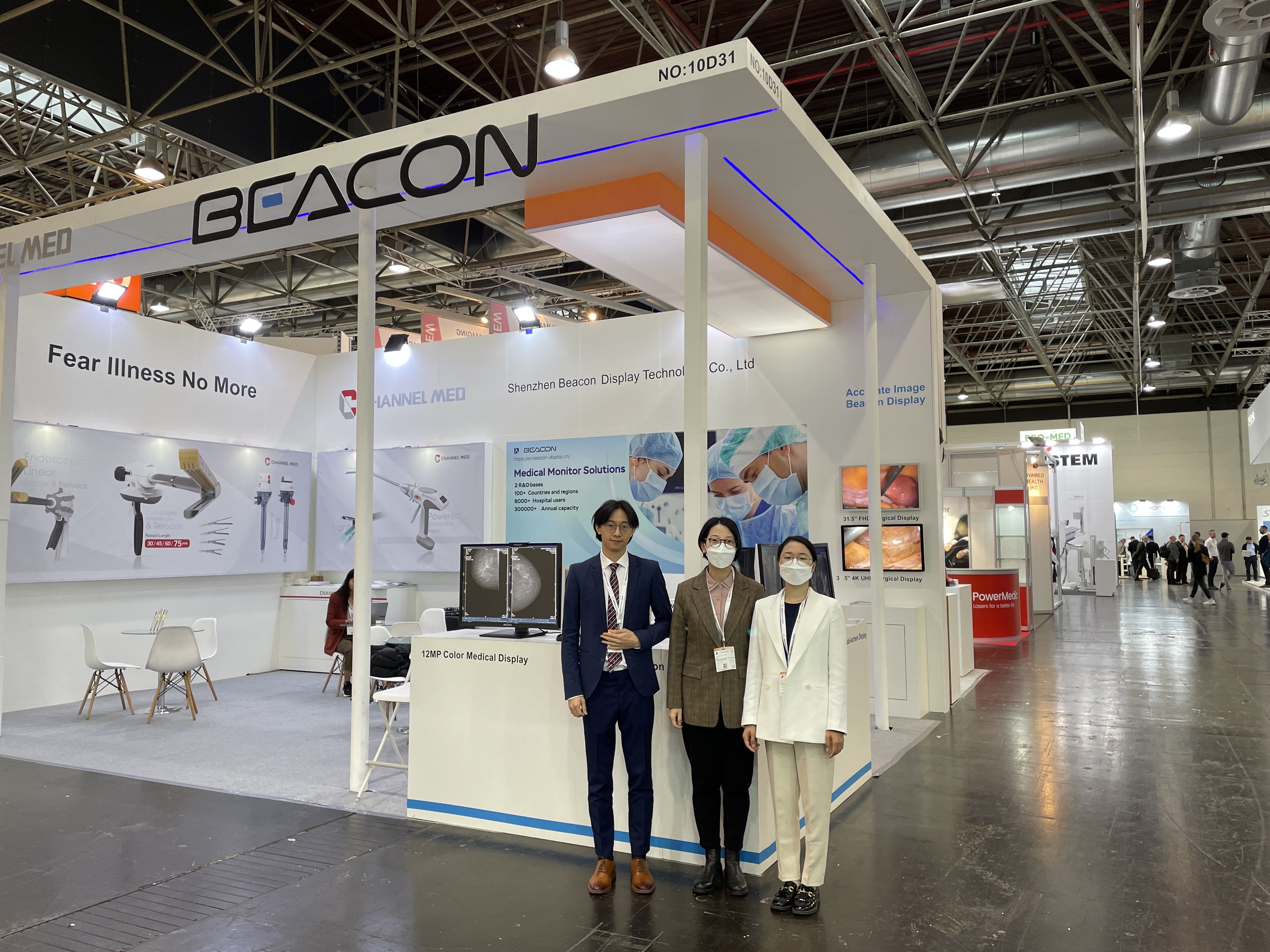 Beacon shines at the MEDICA 2022 in Germany