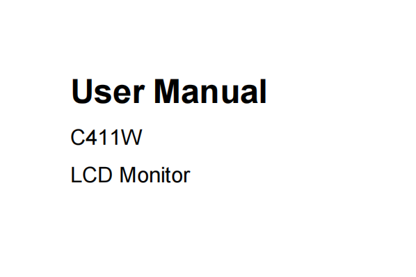 YF.SMS231201 C411W User Manual A2 2024-11-22